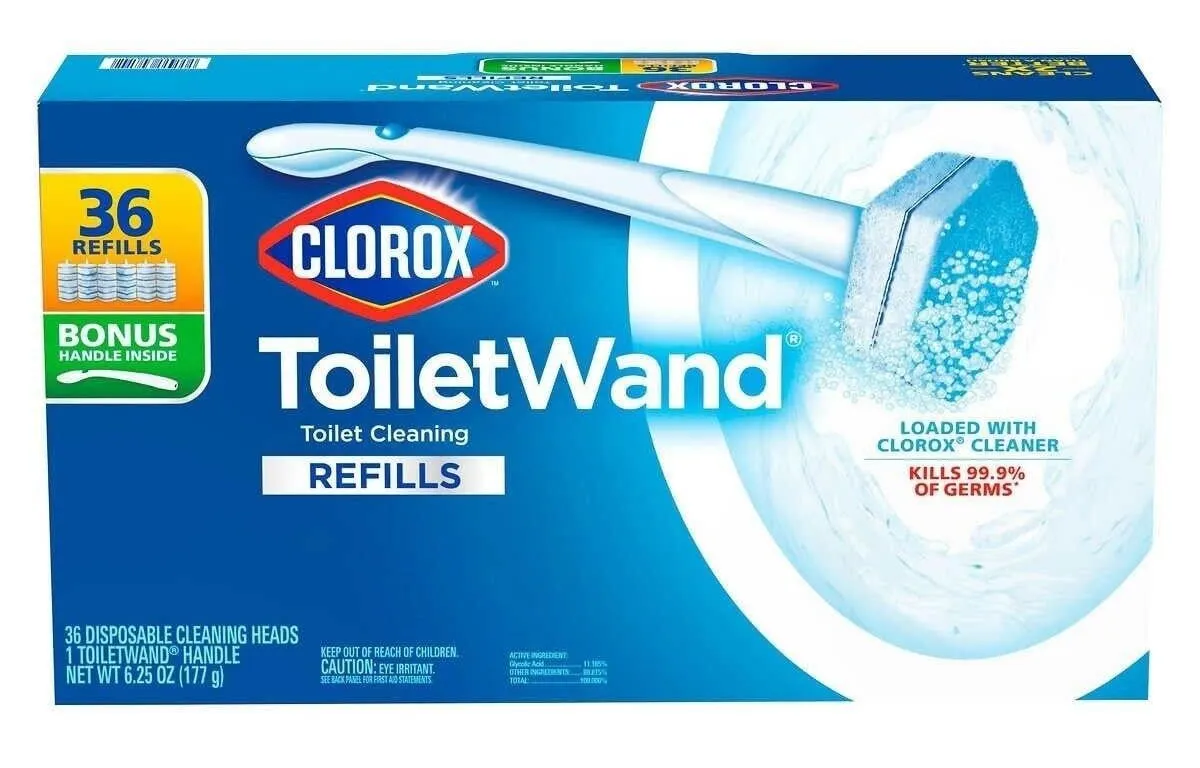 Clorox ToiletWand Cleaning Kit 36 Refills