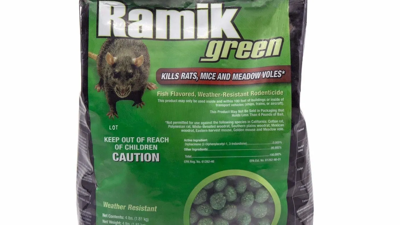 Neogen Ramik Green Rodenticide Nuggets 4lb