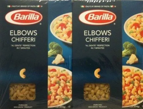 Barilla Elbows Pasta 16oz 6pk