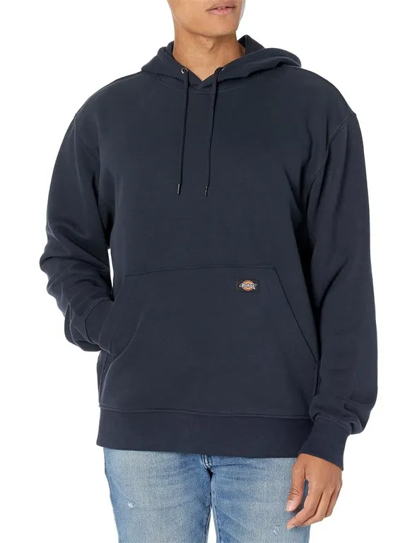 Dickies Mens Pullover Fleece Hoodie Dark Navy L