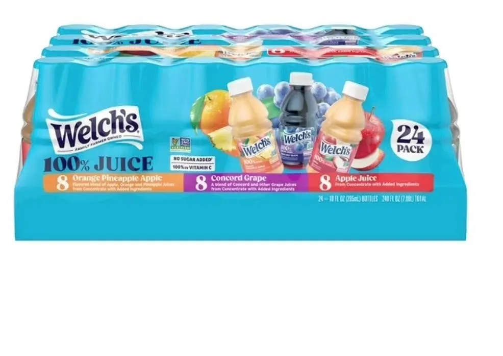 Welchs 100 Juice Variety Pack 240 Fl Oz