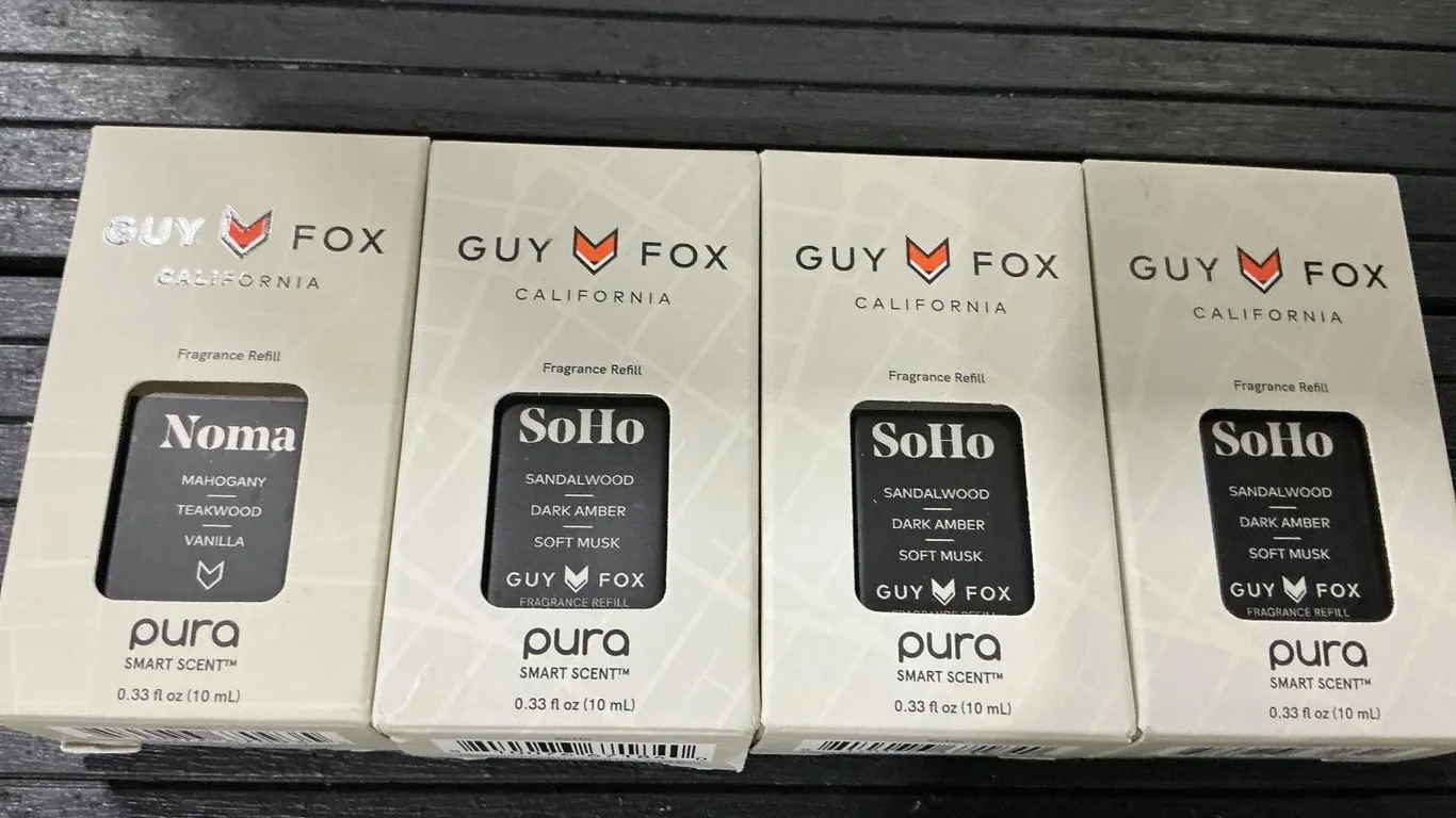 Guy Fox Pura Smart Scent Fragrance Refills 4pk