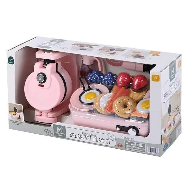 Gourmet Breakfast Playset 25pc