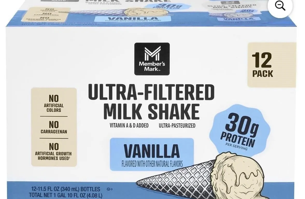 Ultra-Filtered Vanilla Protein Shake 11.5oz 12pk