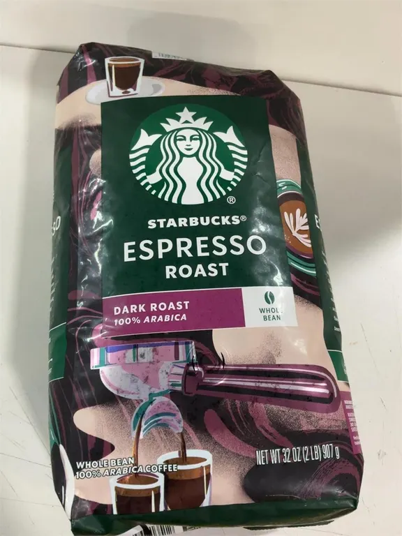 Starbucks Espresso Roast Whole Bean Coffee 32oz