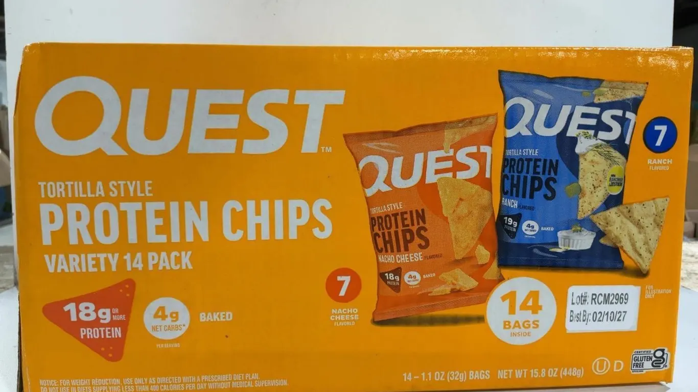Quest Tortilla Style Protein Chips 14pk