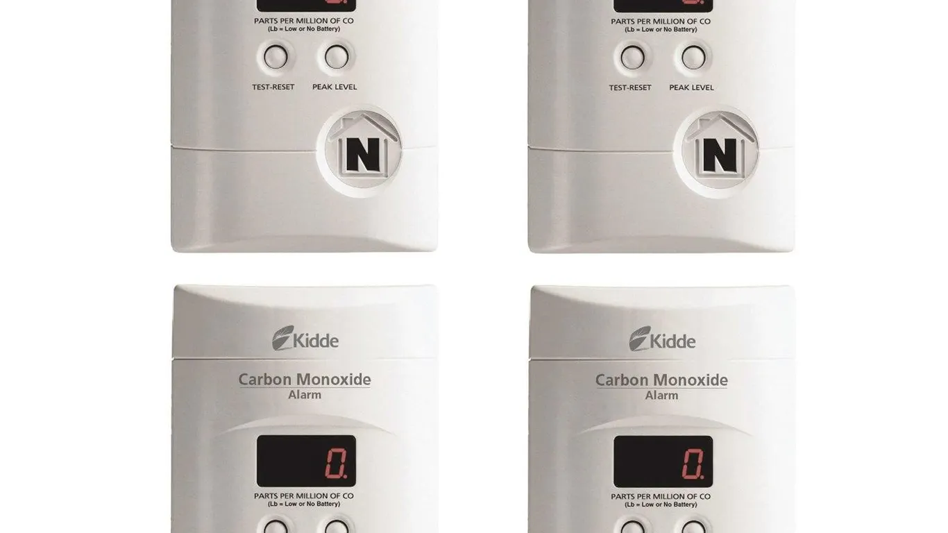 Kidde Carbon Monoxide Detector 4 Pack