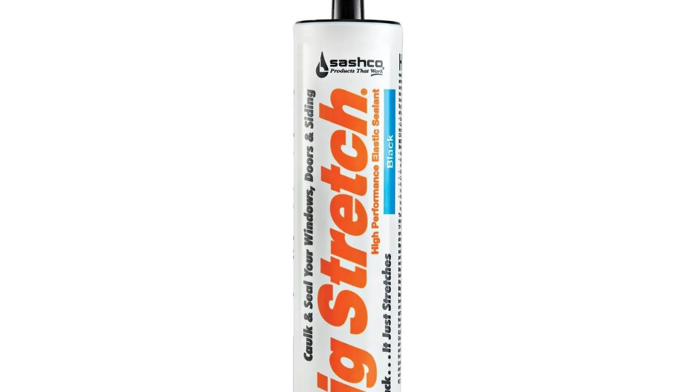 Sashco 10004 Big Stretch Caulk Black 10.5-ounce