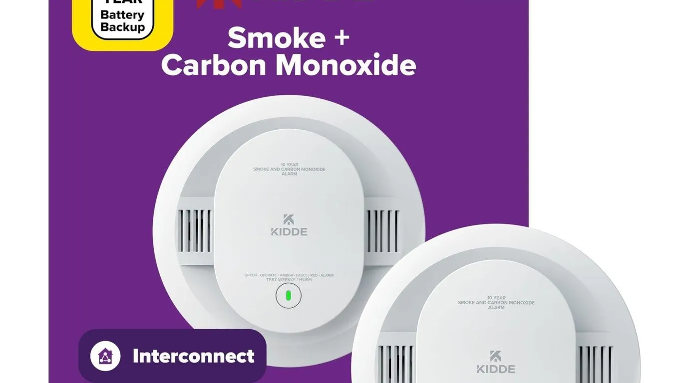 Kidde 30CUA10 Smoke Carbon Monoxide Detector 1pk