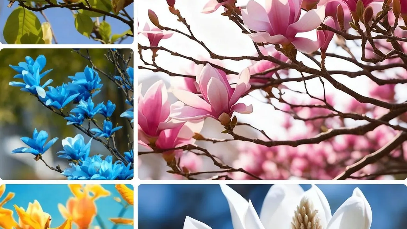 Magnolia Flower Seeds Mixed Color 10ct