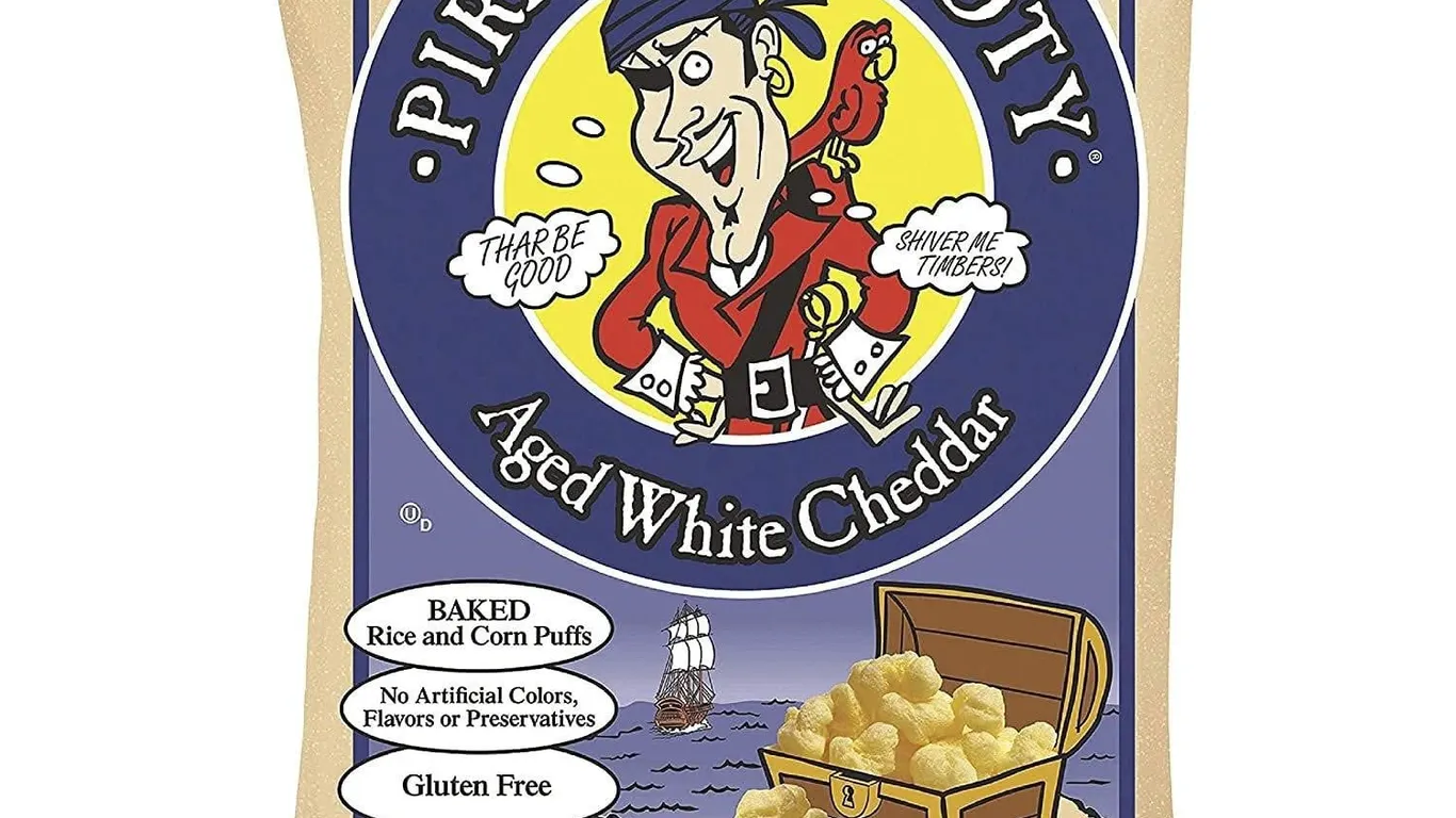 Pirates Booty White Cheddar Puffs 18 oz
