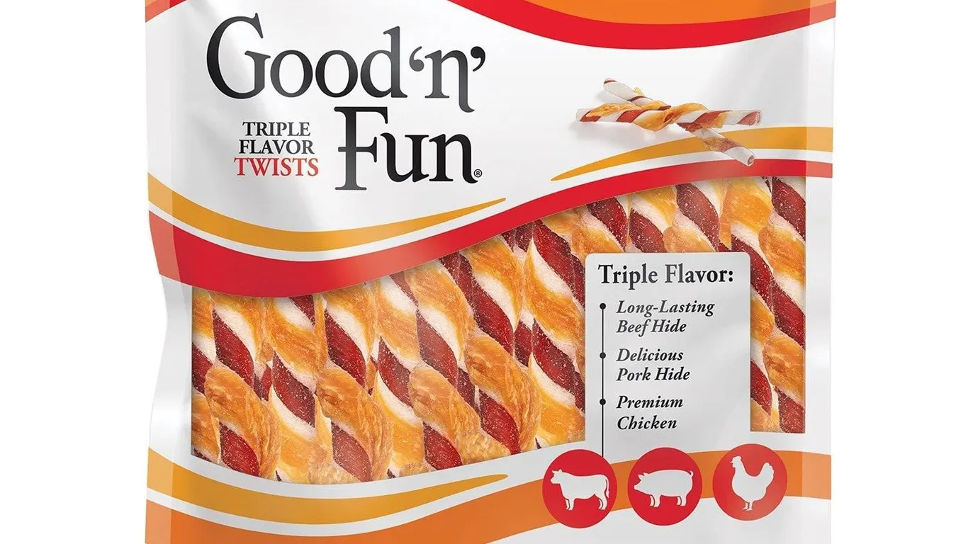 Good n Fun Triple Flavor Twists 1.08lb 70ct