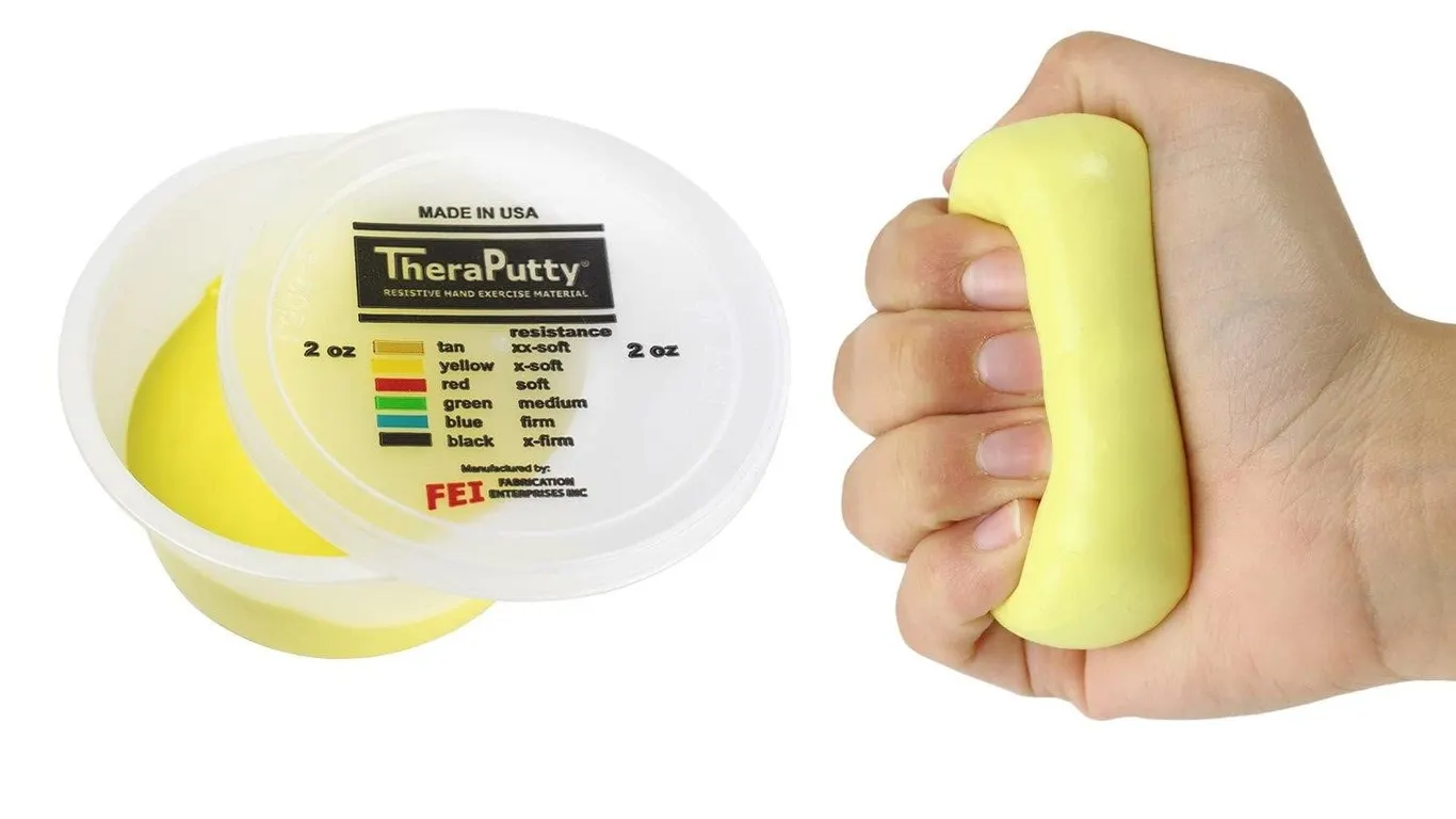 CanDo 10-2601 Theraputty Hand Exercise 2oz Yellow