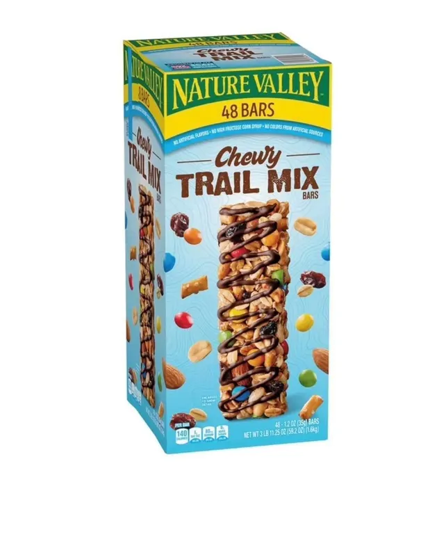 Nature Valley Drizzled Chewy Trail Mix Bars 48ct