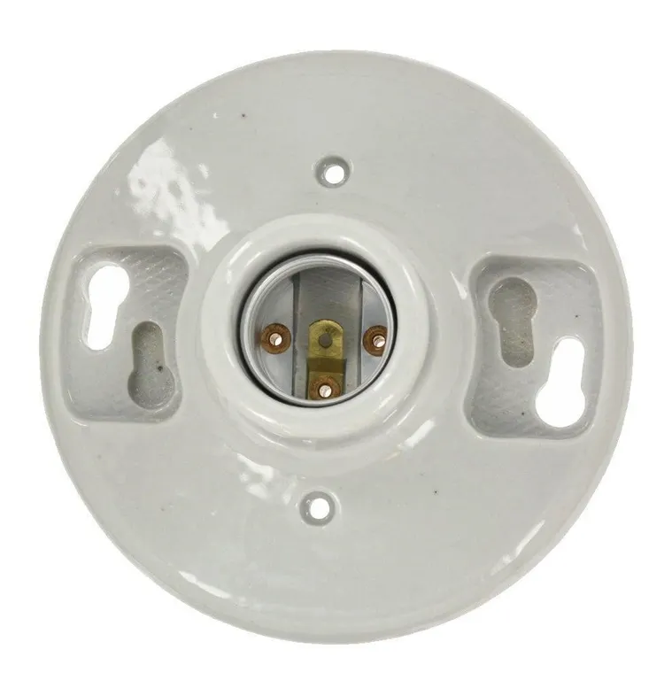 Leviton 49875 Porcelain Outlet Box Mount