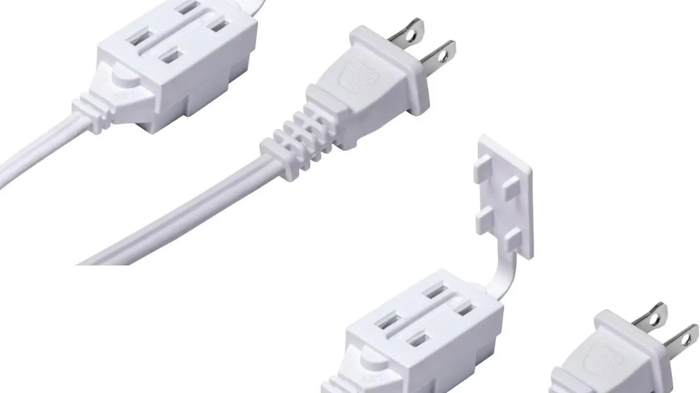 Newhouse Electric CTCORD6FT-WH 6-Ft Extension Cord