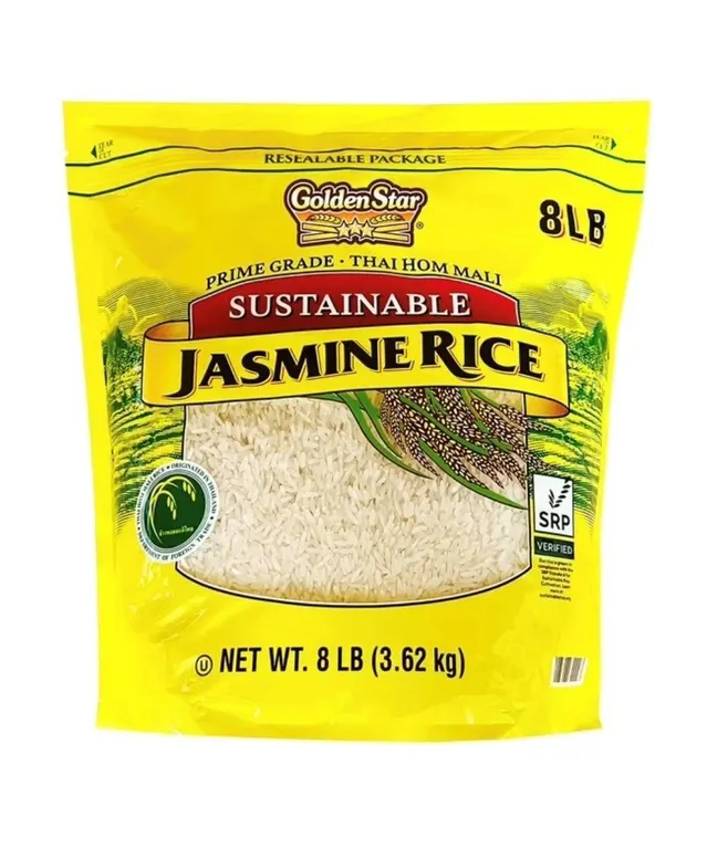 Golden Star Thai Jasmine Rice 8 Pound