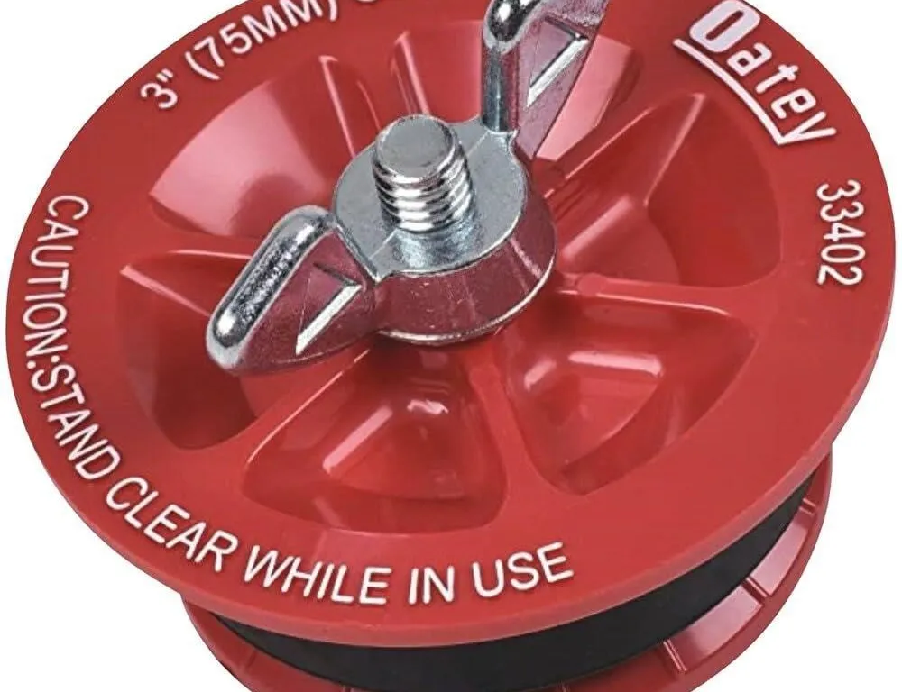 Oatey 3 in. Mechanical End-of-Pipe Gripper Plug