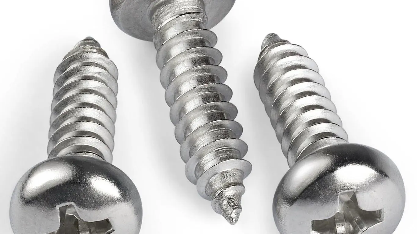 Bnuok 14 x 34 Pan Head Wood Screws 50ct