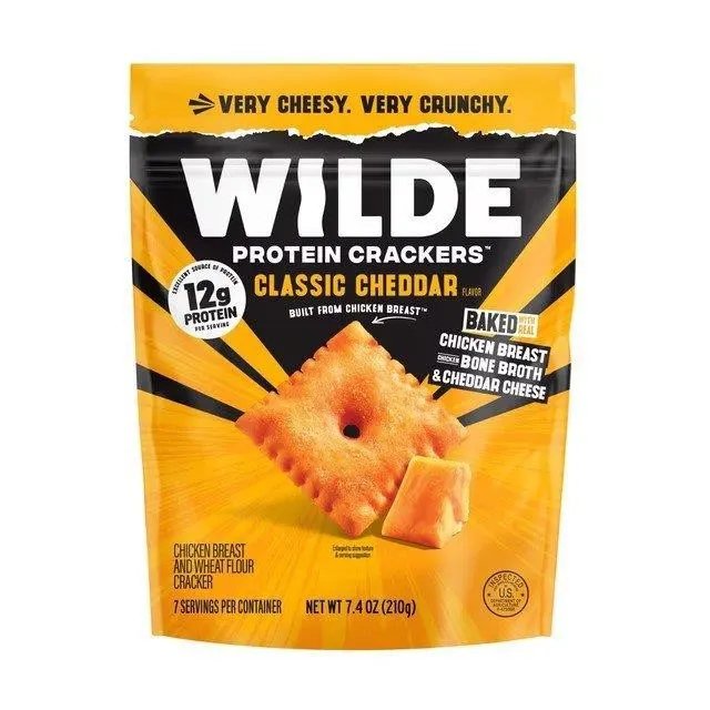 Wilde Protein Crackers Classic Cheddar 7.4 oz