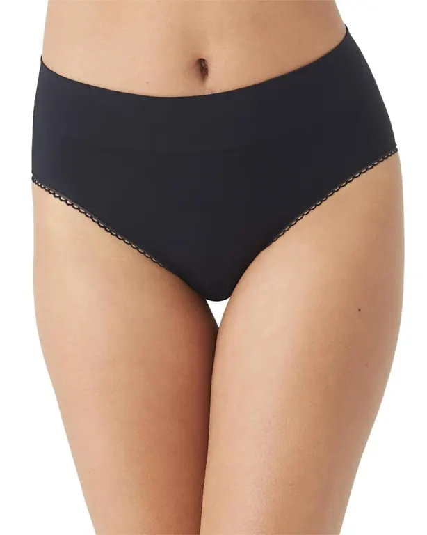 Wacoal Feeling Flexible Hi Cut Panty Black Large