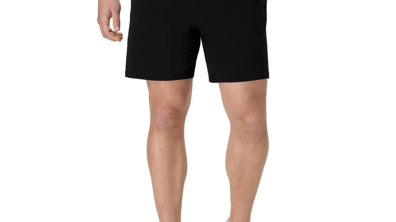 Hanes Jersey Shorts With Pockets Black Size Small