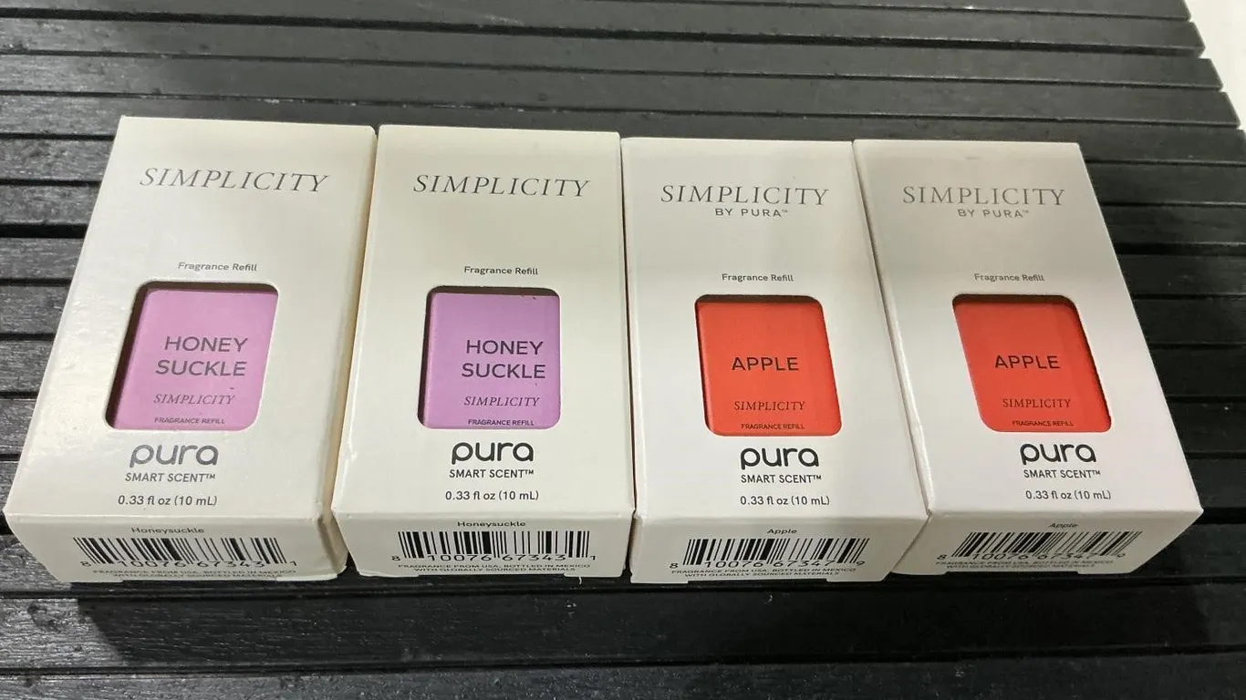 Pura Simplicity Smart Scent Refills 4pk 10ml