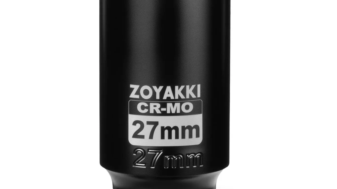 Zoyakki 12 Drive 27mm Deep 6 Pt Impact Socket