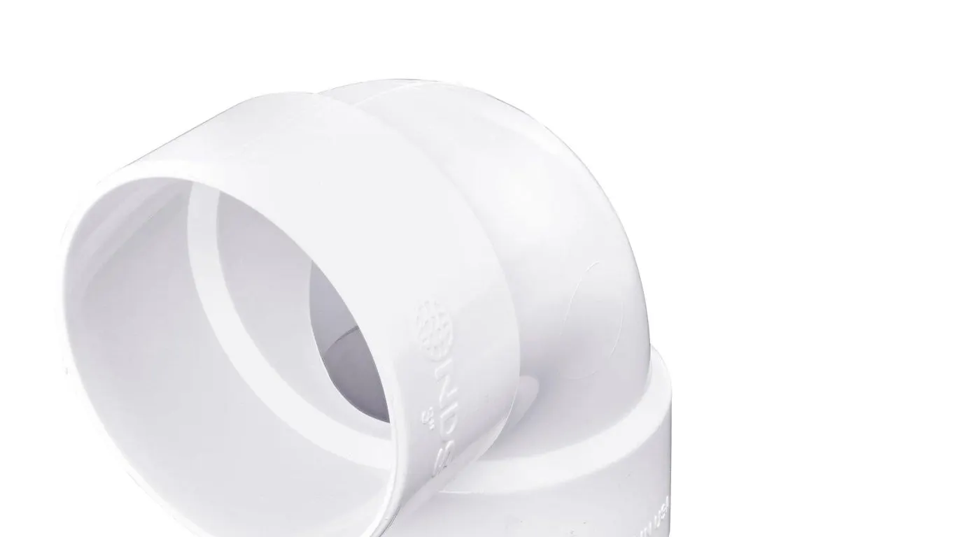 Nds 3P02 PVC 90-Degree Elbow 3-Inch