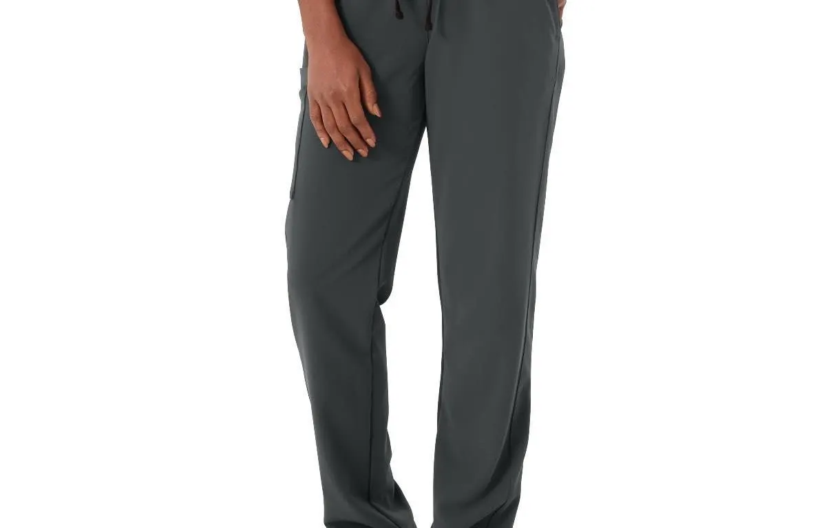 Ave Varick 6-Pocket Straight Leg Scrub Pants Small