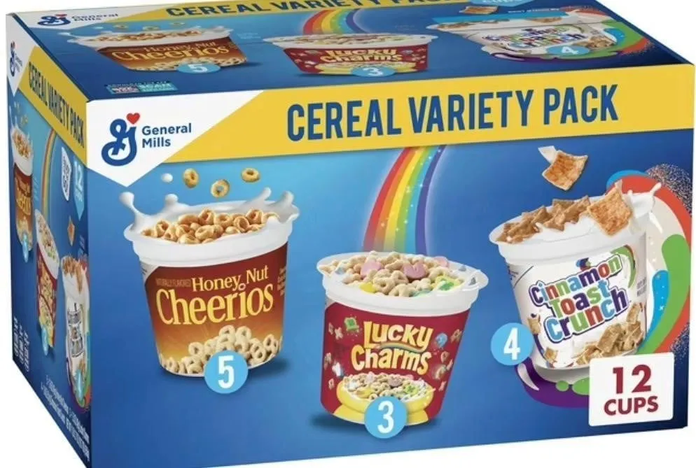 General Mills Cereal Cups Variety Pack 12pk