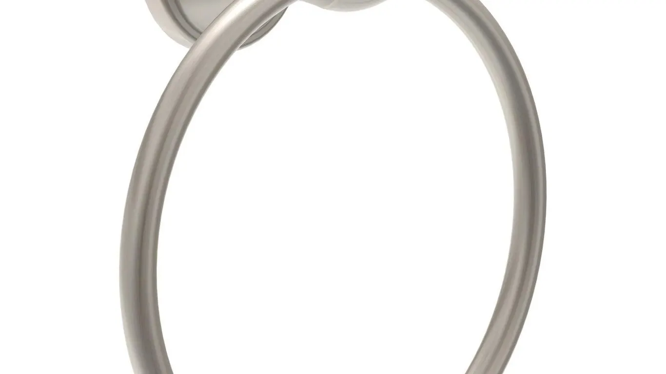 Delta BCK46-DN Becker Towel Ring Brushed Nickel