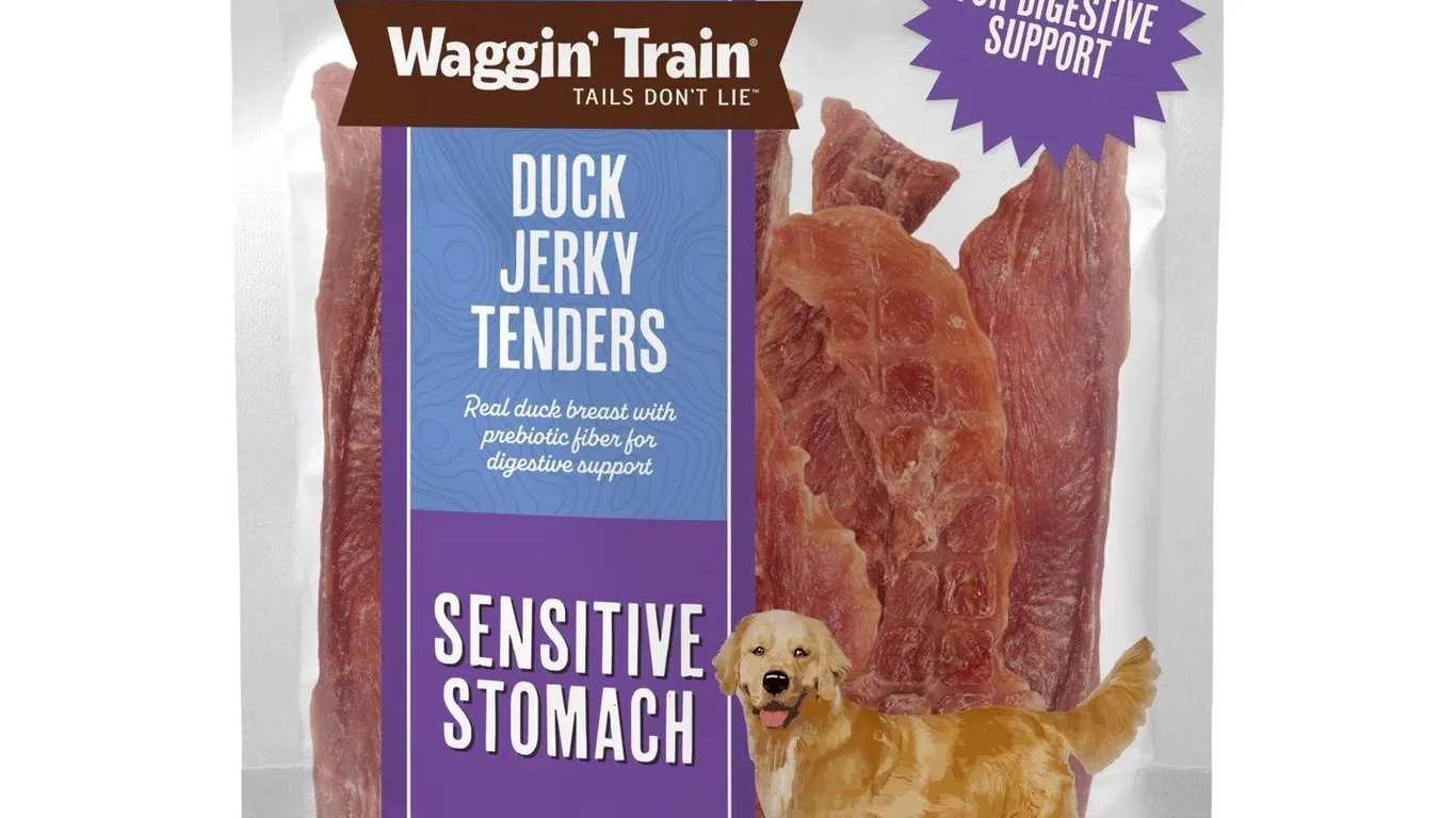 Waggin Train Duck Jerky Dog Treats 12 oz