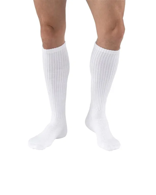 Jobst SensiFoot Compression Stockings XL White