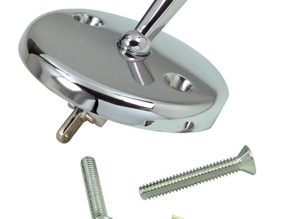 Danco 80991 2-Hole Trip Lever Tub Overflow Plate