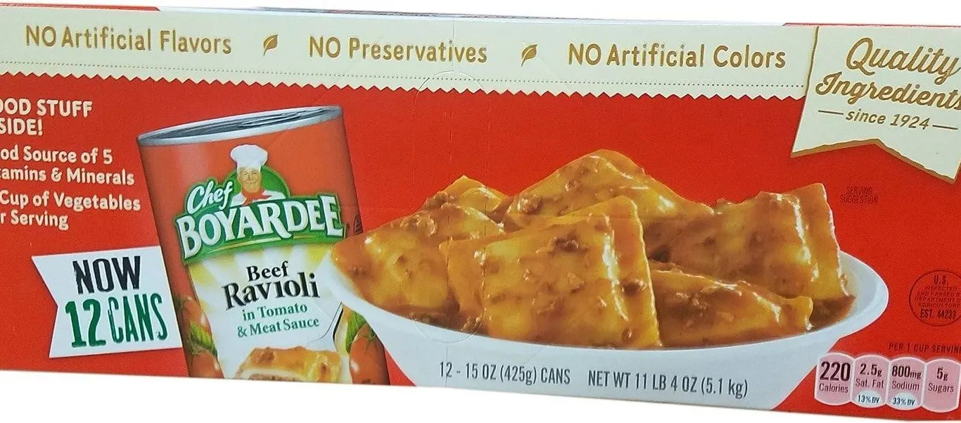 Chef Boyardee Beef Ravioli 180 Ounce