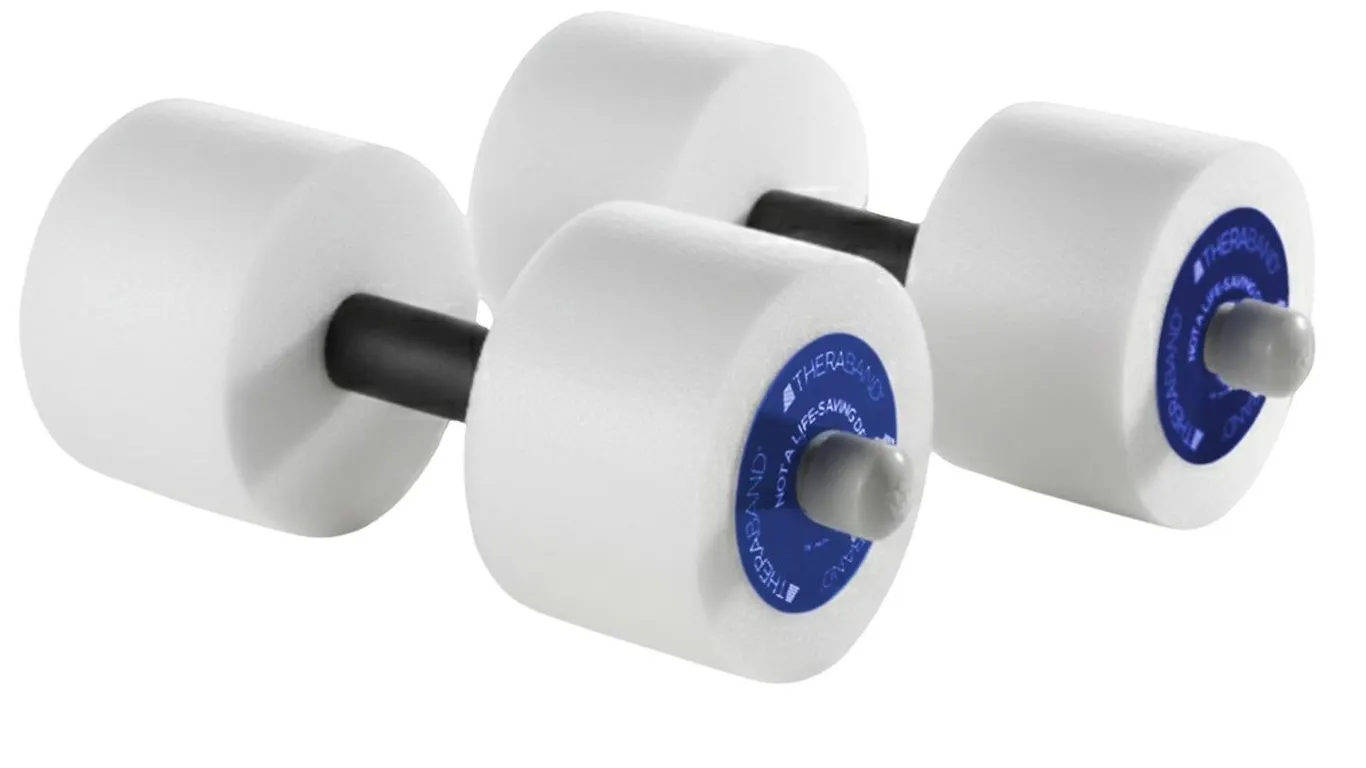 Theraband Water Weights Aquatic Dumbbell Blue