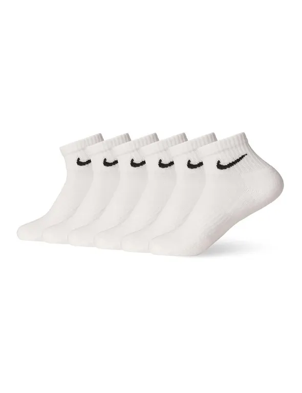 Nike Everyday Cushioned Ankle Socks Large 6pk