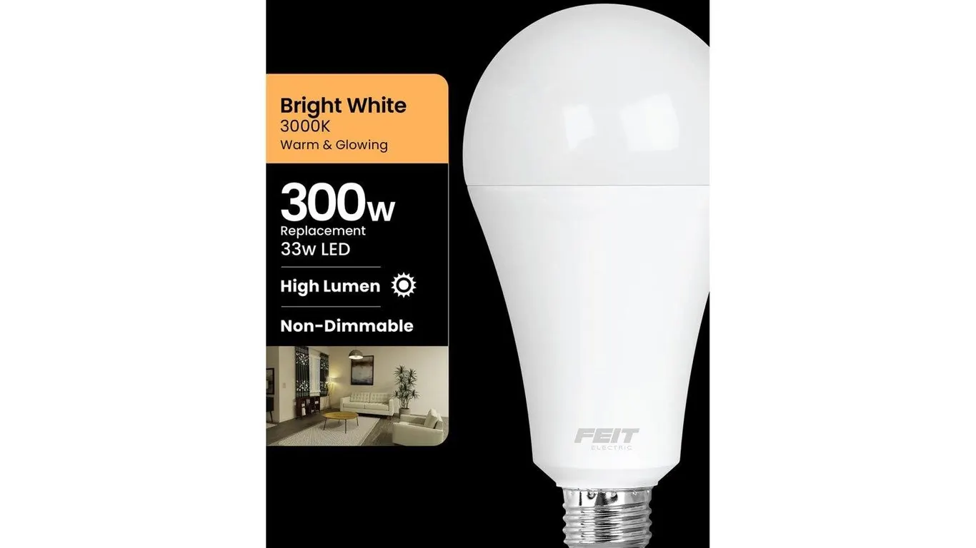 Feit Electric A23 LED Light Bulb 300W Eq