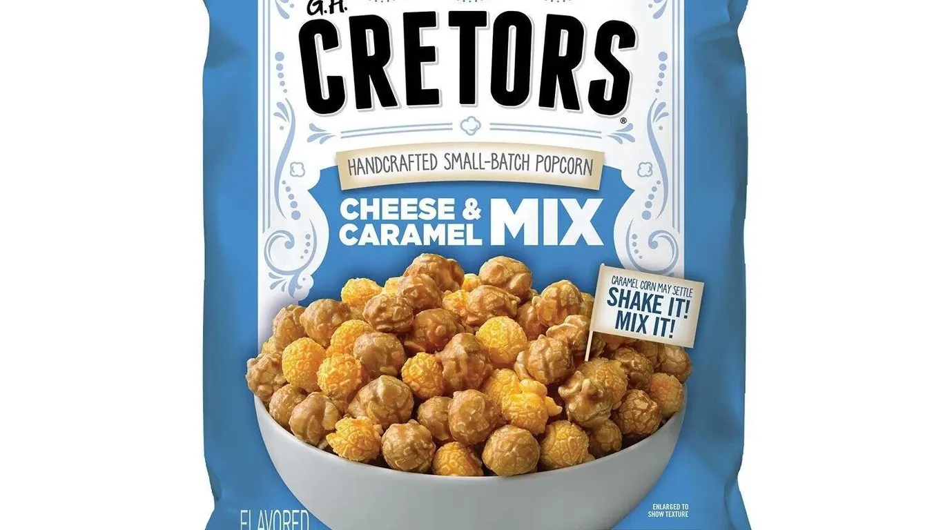 G.H. Cretors Cheese Caramel Popcorn 23.5 oz
