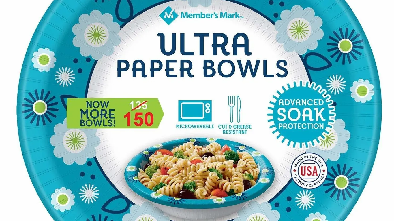 Ultra SoupSalad Paper Bowls 20 oz 150ct