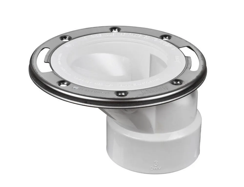 Oatey 43605 3 in. x 4 in. DWV Offset Flange