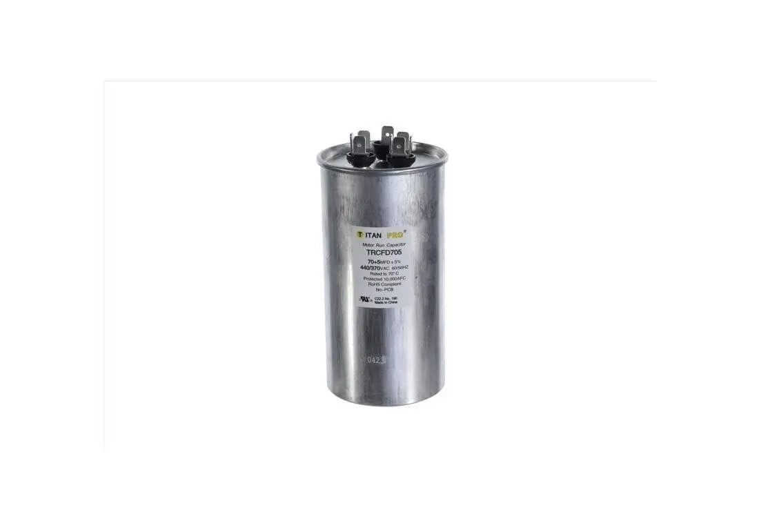 Packard TRCFD705 705 MFD 440370V Round Capacitor