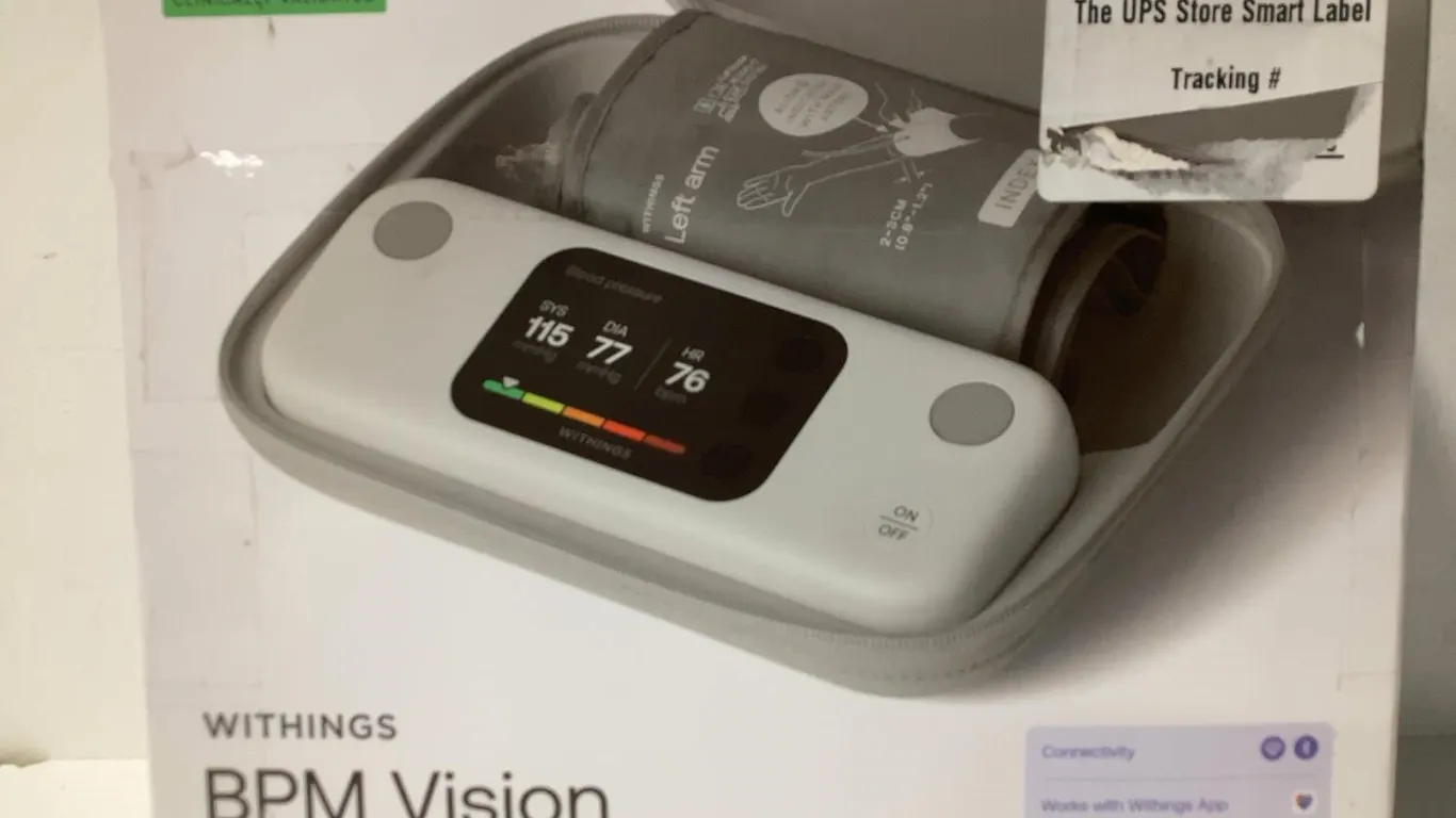 Withings BPM Vision Smart Blood Pressure Monitor