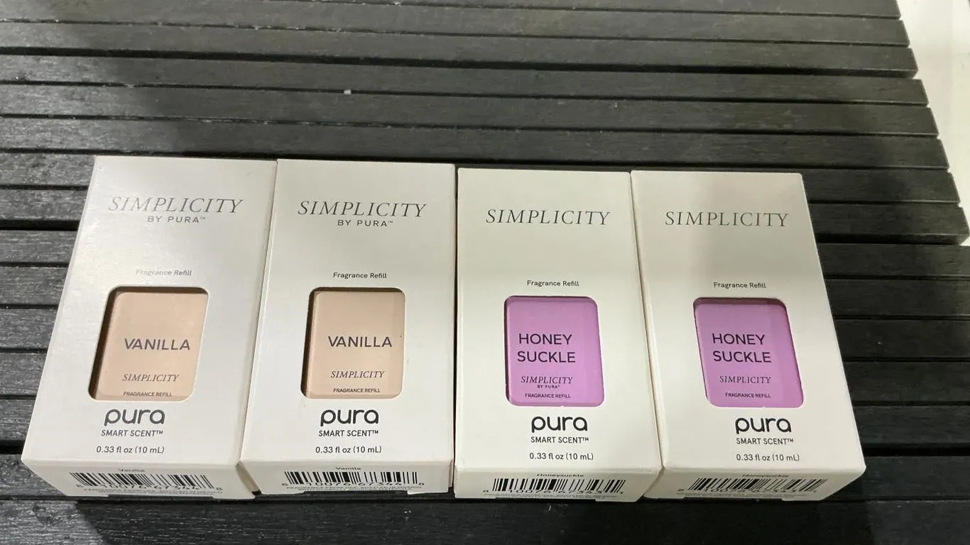 Pura Smart Scent Fragrance Refills 0.33oz 4pk