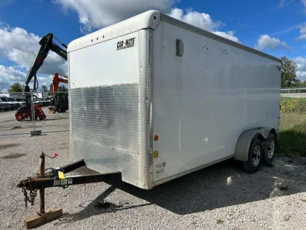 2013 Car Mate Trailers 7 Ft x 16 Ft T/A Enclosed 5