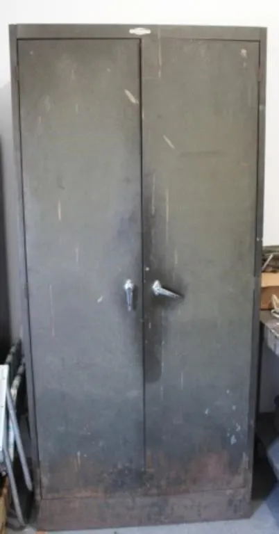 Interior Steel Equip. Large 5 Shelf Metal Cabinet
