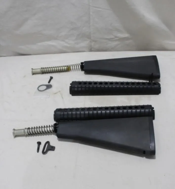 2 AR-15 Stocks w/Buffers