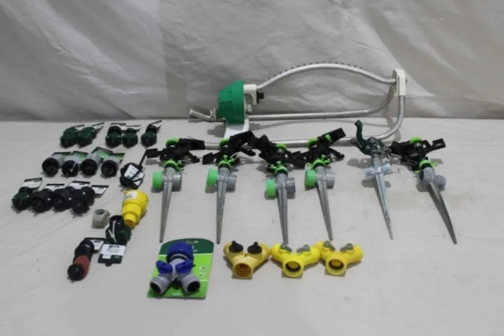 Various Sprinklers, Hose Washers & Menders