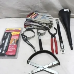 Filter Wrenches, Leather Gloves & Grease Joints
